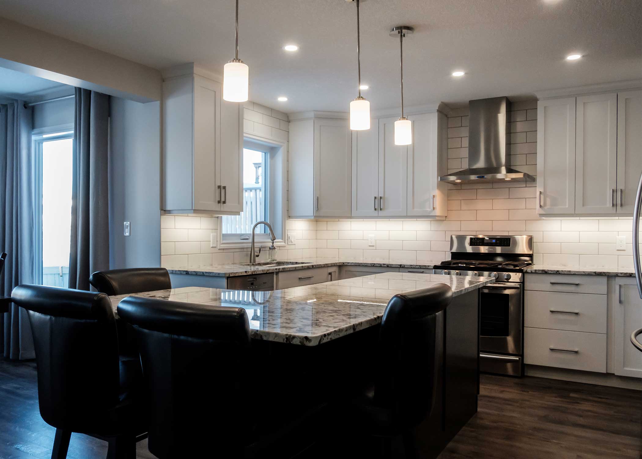 Design The Perfect Home With Peak Improvements Peak Improvements   Glastonbury Edmonton Kitchen After 