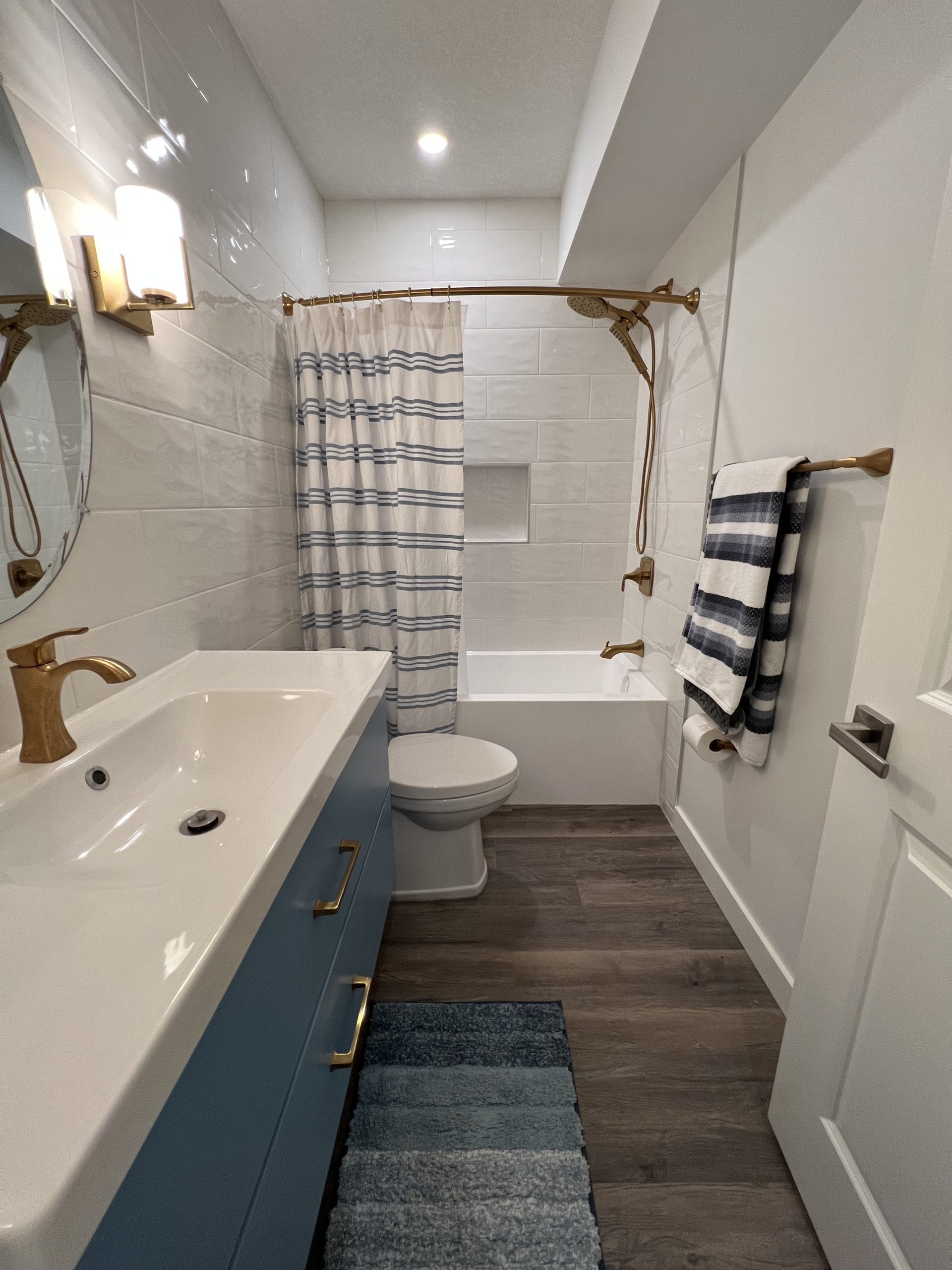 Basement bathroom renovations in Edmonton | Peak Improvements